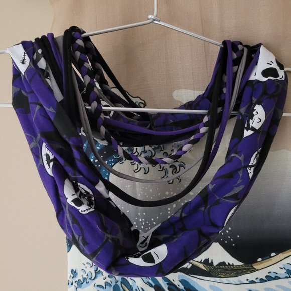 Disney Nightmare before Christmas Fashion Infinity scarf - Picture 1 of 2
